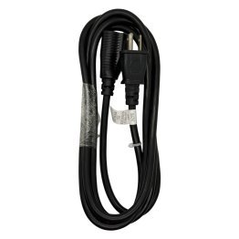 STANLEY® PowerCord 8 Grounded Indoor/Outdoor Extension Cord, 8 Ft., Black, 33089