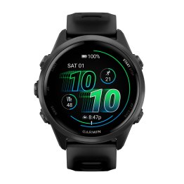 Garmin® Forerunner® 570 Running Smartwatch with 42-mm Aluminum Bezel (Slate Gray/Black)
