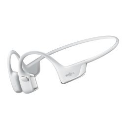 Shokz® OpenRun Pro 2 Bone-Conduction Open-Ear Sport Headphones with Microphones (Silver)