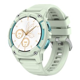 KOSPET® TANK S2 GPS Smartwatch with 1.32-In. AMOLED Touch Screen, Bluetooth®, 170+ Sports Modes, and Military Grade Protection (Iris Green)