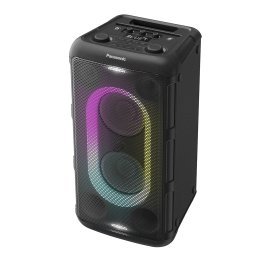 Panasonic® BMAX10 Portable Bluetooth® Party System Speaker with RGB Lights, Black