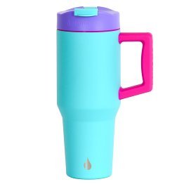 Elemental® Commuter Stainless Steel Tumbler, 32 Oz. (Blue Tie Dye)