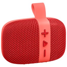 STUDIO PRO by FISHER® ECO GO Waterproof Portable Bluetooth® Speaker with FM Radio, SBT294 (Red)