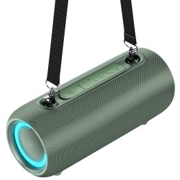 STUDIO PRO by FISHER® Torrent Pro Bluetooth® FM Radio LED Boom Box and Speakerphone, SBX950 (Green)