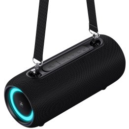 STUDIO PRO by FISHER® Torrent Pro Bluetooth® FM Radio LED Boom Box and Speakerphone, SBX950 (Black)
