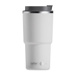 ASOBU® 22-Oz. Pick Me Up Insulated Travel Mug (White)