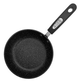 THE ROCK™ by Starfrit® Terra Black Marble Non-Stick Fry Pan with Bakelite® Handle (8 In.)