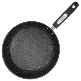 THE ROCK™ by Starfrit® Terra Black Marble Non-Stick Fry Pan with Bakelite® Handle (10 In.)