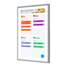 Apolosign® 15.6-In. Dual-Mode Digital Calendar, Wall Planner, and Smart Family Organizer (Spruce Gray)