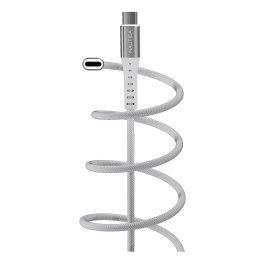 Nautica® 4-Ft. 65-Watt USB-C® to USB-C® Cable with LED Ends, Urban CB510 (White)