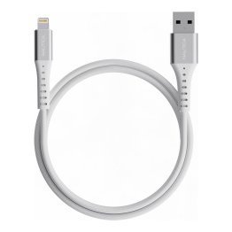 Nautica® 4-Ft. 12-Watt USB-A to Lightning® Cable, MFi Certified, Urban CB105 (White)