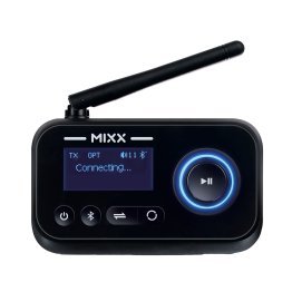 Mixx® StreamPort Connect Bluetooth® TV Audio Hub, Black