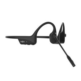 Shokz® OpenComm2 2025 Upgrade Bone-Conduction Open-Ear Bluetooth® Headset with Swivel Microphone and Carrying Case