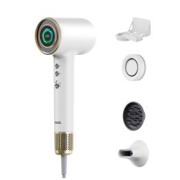 Mera Ultra Bi-Ionic High-Speed Aromatic Hair Dryer/Hand Dryer (Gold White)