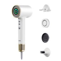 Mera Pro Bi-Ionic High-Speed Aromatic Hair Dryer (Gold White)