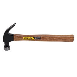 STANLEY® Curved-Claw Wood-Handled Nailing Hammer (16 Oz.; Brown)