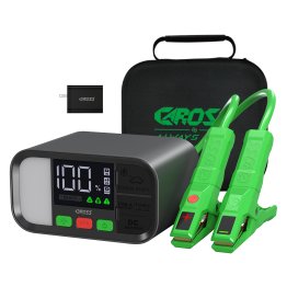 CAROSS™ T19SC Plus Portable Car Jump Starter and USB Power Bank with 2,000-Amp Peak, 12V Port, Smart Connect™ Jumper Clamps, Light, PD Fast Charger