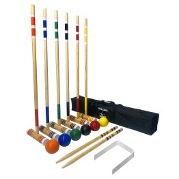 YardGames® Wooden Croquet Lawn Game