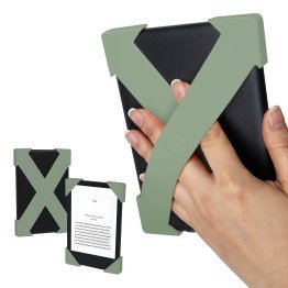 Strapsicle® E-Reader Cross Straps for Select Kindle® and Kobo® Devices, Large (Sage Green)