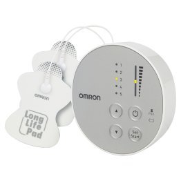 Omron® Pocket Pain Pro TENS Unit with Pair of Reusable Long Life Pads™ and Plastic Holder, FSA/HSA Eligible, for Home Use