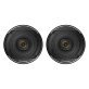 Pioneer® TS-A1081F 4-In. 230-Watt 2-Way Full-Range Coaxial Speakers Black, Max Power 2 Pack