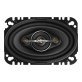 Pioneer® TS-A4671F 4-In. x 6-In. 210-Watt 4-Way Full-Range Coaxial Speakers Black, Max Power 2 Pack