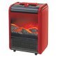 Optimus H-9300 2-Setting 1,200-Watt-Max Flame-Effect Mini Fireplace Electric Heater