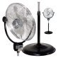 Optimus F-4205 3-Speed 120-Watt 20-In. Industrial-Grade High-Velocity Oscillating Stand Fan