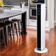 Optimus H-7329 2-Setting 1,500-Watt-Max 29-In. Oscillating Ceramic Tower Heater with Remote