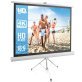 Pyle® Floor-Standing Portable Tripod Manual Projector Screen (50 In.)