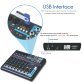 Pyle® 8-Channel Bluetooth® Pro Audio DJ Sound Mixer