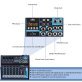 Pyle® 8-Channel Bluetooth® Pro Audio DJ Sound Mixer