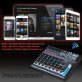 Pyle® 8-Channel Bluetooth® Pro Audio DJ Sound Mixer