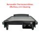 Brentwood® Nonstick 9-In. x 18-In. Electric Griddle with Drip Pan, Black