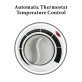 Optimus 1,500-Watt-Max Portable Fan Heater with Thermostat, H-1322