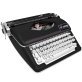 The Oliver Typewriter Company Timeless Manual Typewriter (Black)