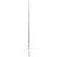 Tram® 200-Watt Dual-Band 3-Section Fiberglass Base Antenna with 50-Ohm UHF SO-239 Connector, 17-Ft. Tall (Black)