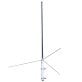 Tram® 200-Watt 134 MHz to 184 MHz VHF Black Fiberglass Base Antenna with 50-Ohm UHF SO-239 Connector, 4-Feet 10-Inches Tall