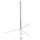 Tram® 200-Watt 134 MHz to 184 MHz VHF Black Fiberglass Base Antenna with 50-Ohm UHF SO-239 Connector, 4-Feet 10-Inches Tall