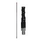 Tram® 1,500-Watt 26 MHz to 29 MHz Fiberglass Whip CB AM/FM/SSB Antenna (3 Ft.; Black)