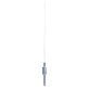 Tram® WC-6 2,000-Watt WILDCAT Trucker CB Antenna with 6-In. Anodized Aluminum Shaft with Extremely Low SWR and Long-Distance Transmit/Receive (Blue)