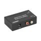 Metra® Digital TOSLINK®/Optical SPDIF to RCA Audio Converter