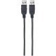 Manhattan® USB 2.0 A-Male to A-Male Cable (10 Ft.)