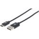 Manhattan® 6-Ft. USB-C® Male to USB-A Male Cable