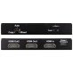 Metra® HDMI® Splitter with 1 Input and 2 Outputs and Built-in Scaling