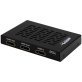 Metra® HDMI® Splitter with 1 Input and 2 Outputs and Built-in Scaling