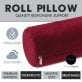 AllSett Health® Ergonomic Memory Foam Cylinder Bolster Pillow with Removable Washable Cover
