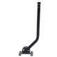 Antennas Direct ClearStream 20-In. TV Antenna Mast with Pivoting Base and Hardware - All-Weather Easy-Install Steel Pole and Base (Black)