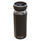 ASOBU® FC4G Double-Walled Vacuum-Insulated Stainless Steel Multi-Can Cooler Sleeve with Reusable Pocket Straw (Black)