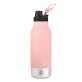 ASOBU® Buddy 32-Oz. 3-in-1 Water Bottle with Removable Dog Bowl and Food Compartment (Pink)